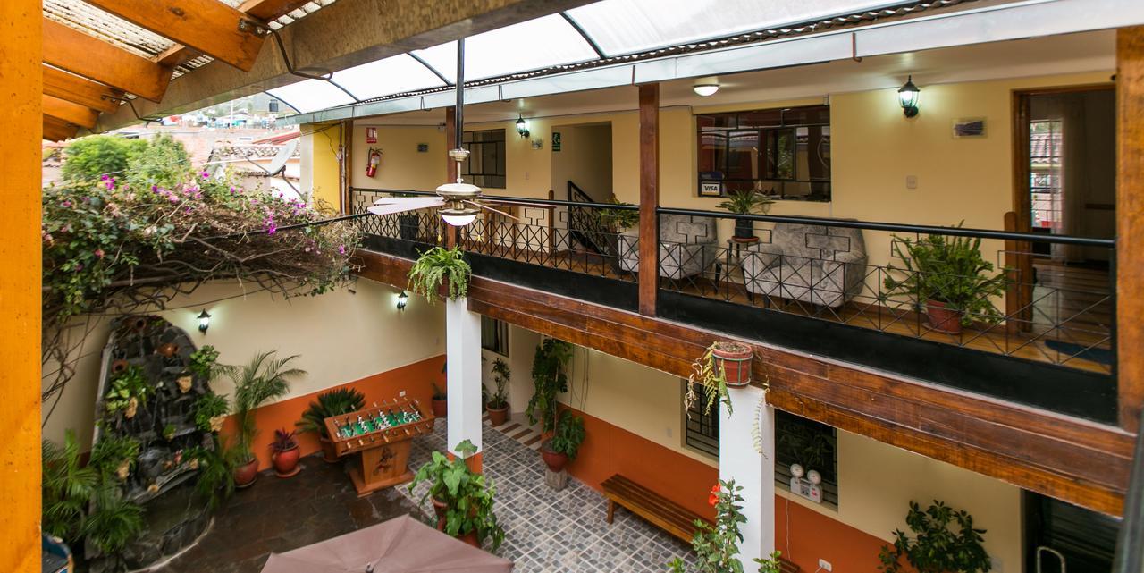 Hotel Los Laureles Calca Exteriér fotografie